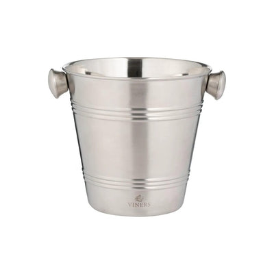 M&S Viners Barware Silver Single Wall Ice Bucket 1 Litre- Buy online at McGrocer