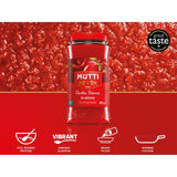 Mutti tomato and chilli arrabbiata pasta sauce 400g, imported from the UK