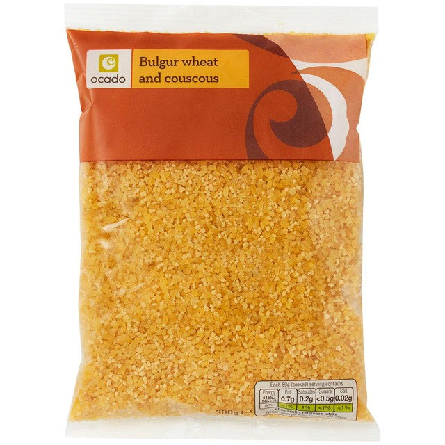 Ocado bulgur wheat and couscous mix 300g, imported from the UK