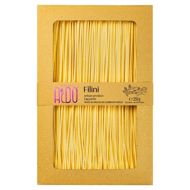 Pasta Di Aldo Filini egg pasta 250g, imported from the UK