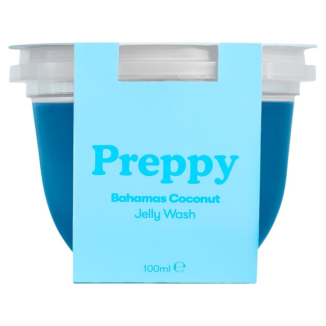 Preppy jelly wash Bahamas Coconut 100ml, imported from the UK