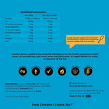 London Apron almond keto cookie 35g, UK version