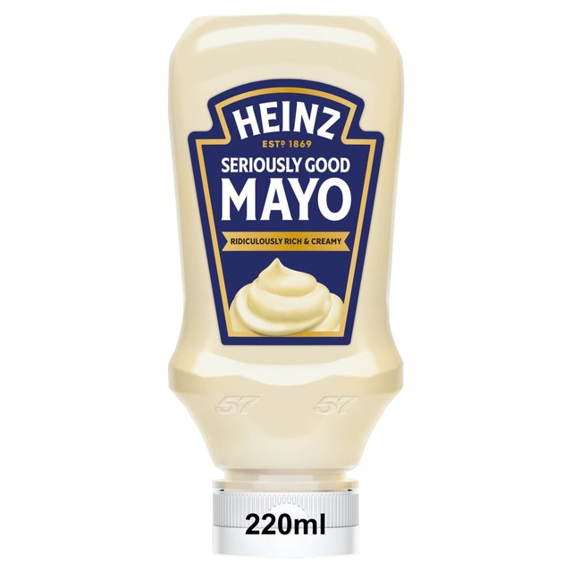 Heinz Seriously Good Mayonnaise jar (British brand)
