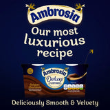 Ambrosia Belgian Chocolate Custard Pots 2 x 120g - British product