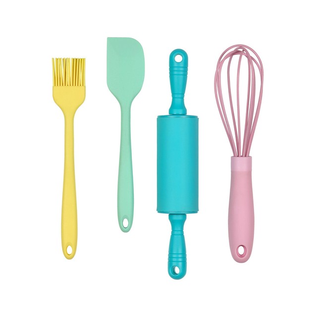 Tala 4 piece mini silicone baking tools set, UK version