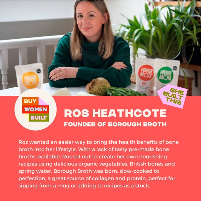 Borough Broth organic lamb bone broth 324g - British product