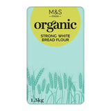 M&S organic strong white bread flour 1.5kg, imported from the UK