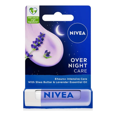 M&S Nivea Lavender Overnight Lip Balm 4.8g- Buy online at McGrocer