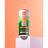 Vital peach sparkling vitamin water 4 x 330ml (British brand)