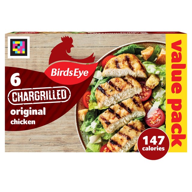 Birds Eye original chicken chargrills 510g - British product
