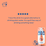 Aqua Libra Blood Orange & Mango Sparkling Water 4 x 330ml - British product