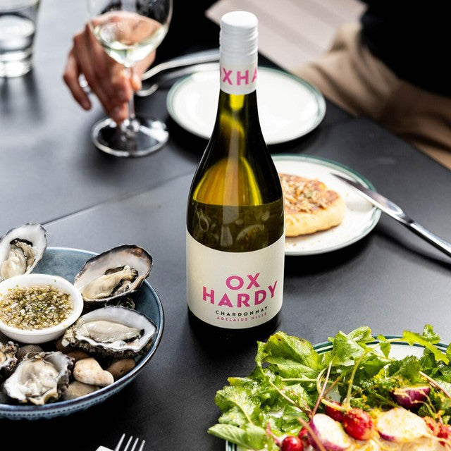 Ox Hardy Adelaide Hills Chardonnay 75cl, imported from the UK