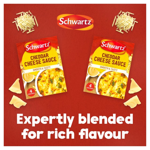 Schwartz cheddar cheese sauce mix 38g (British brand)