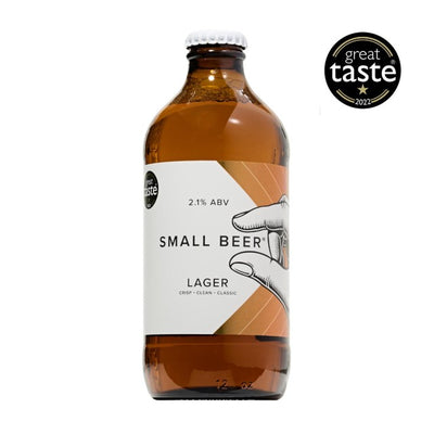 Small Beer Lager Bière Moyenne Force 350 ml