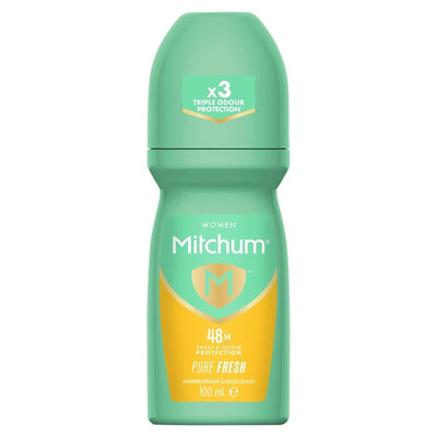 M&S Mitchum Women Advanced Pure Fresh Roll-On Deodorant 100ml- Buy online at McGrocer