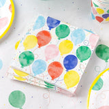 Talking Tables balloon paper party napkins 20 pack (British brand)