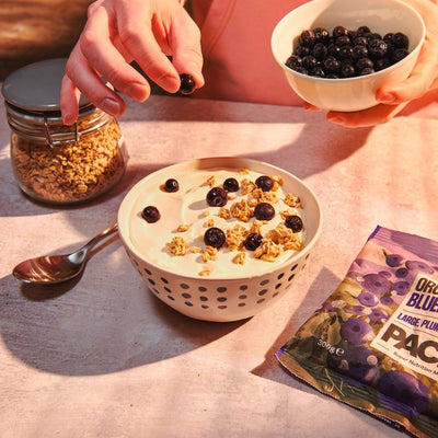 Pack'd Bio Große sonnengereifte Blaubeeren Gefrorene Frucht 300g