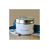 Pintail sea salt tin candle 225g, imported from the UK