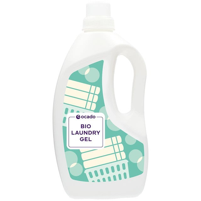 Ocado bio laundry gel 1L, imported from the UK