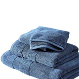 M&S Turkish cotton bath towel in denim, imported from the UK