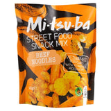 Mitsuba Beef Noodle snack mix 140g, imported from the UK