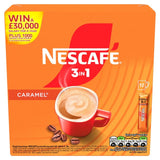 Nescafe Caramel instant coffee mix 12 packets - British product