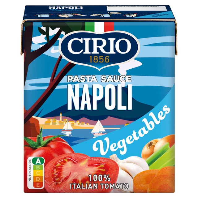 Cirio Napoli Pasta Sauce with vegetables 340g - British product