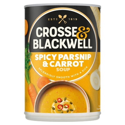 M&S Crosse & Blackwell Spicy Pastinakk- & Gulrotsuppe Hermetisk 400g - Kjøp online hos McGrocer