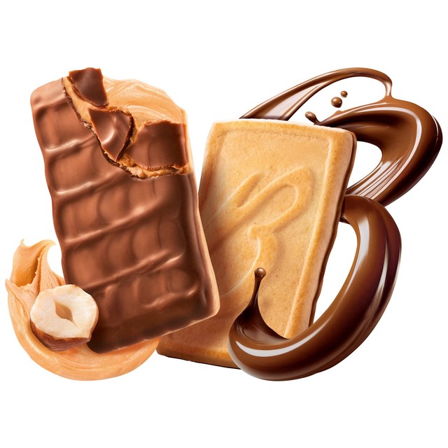 Bahlsen milk hazelnut cream and chocolate biscuit 100g - British product