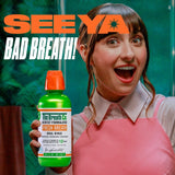 The Breath Co. Alcohol Free Mild Mint Mouthwash 500ml (British brand)