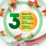 Activia Rhubarb Gut Health Fruit Yoghurt Multipack 4 x 115g - British product