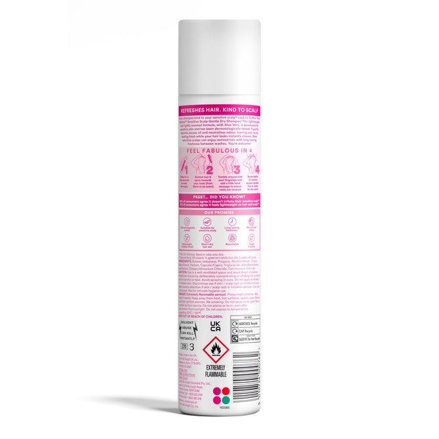 Batiste dry shampoo sensitive scalp slightly fragranced 200ml - British product