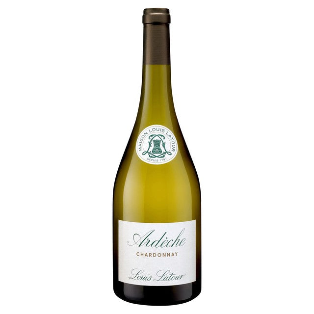 Louis Latour Ardeche Chardonnay white wine 75cl, UK version