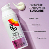 Riemann P20 Sun Cream Urban Shield Face 50ml, imported from the UK