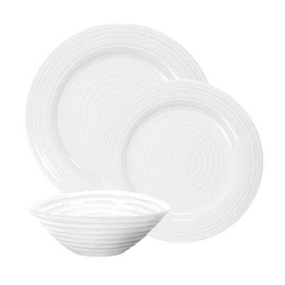 M&S Sophie Conran White Porcelain Dinner Set 12 Piece- Buy online at McGrocer