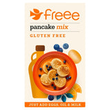 Freee gluten free pancake mix makes 16 pancakes, UK version
