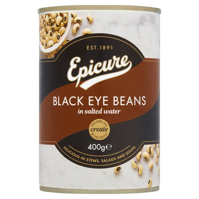 Epicure Black Eye Beans 400g - British product