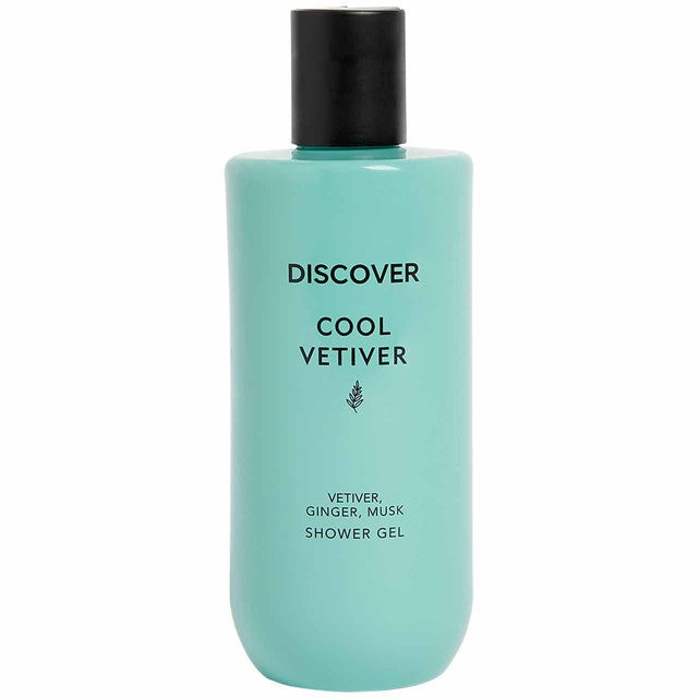 M&S Cool Vetiver shower gel, imported from the UK