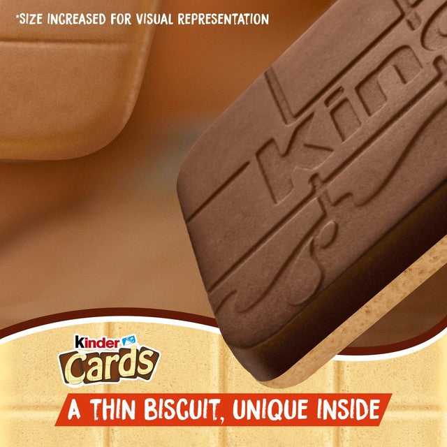 Kinder cocoa and milk wafer biscuits multipack (British brand)