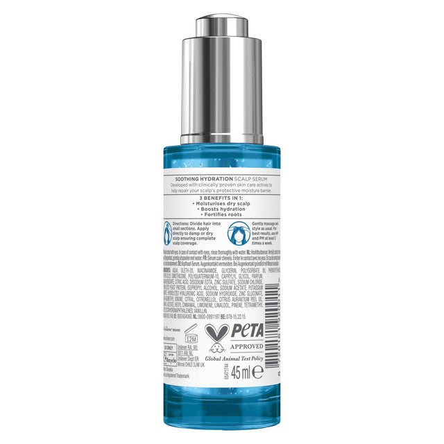 Dove Soothing Hydration scalp serum, UK version