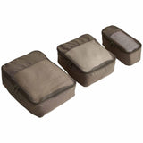 M&S packing cubes 3 pack khaki - British product