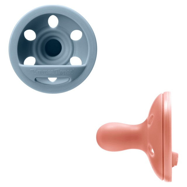 Tommee Tippee Breastlike Soothers 6-18 months pack of 2 (British brand)