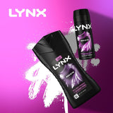 Lynx Excite Coconut & Black Pepper shower gel 225ml, UK version