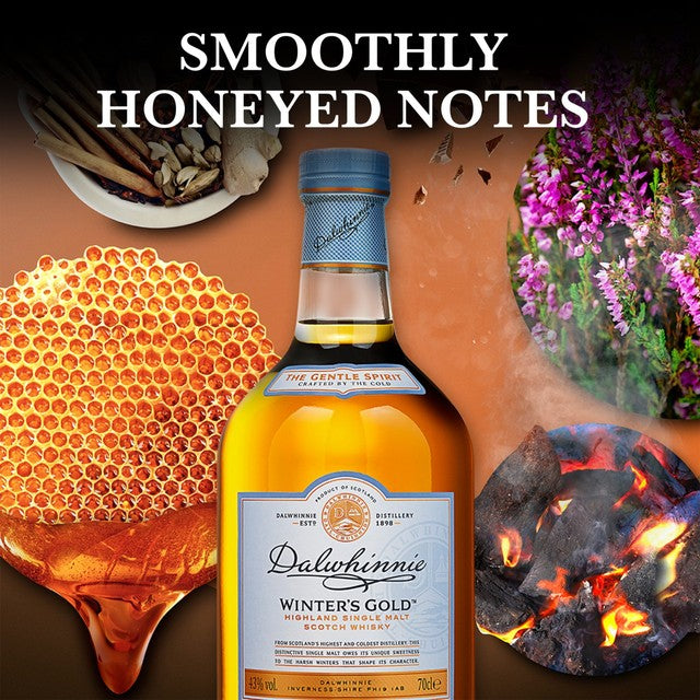 Dalwhinnie Winter's Gold single malt Scotch whisky 70cl - British product