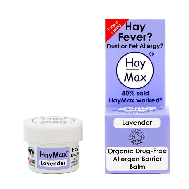 Haymax lavender organic allergy barrier balm 5ml, UK version
