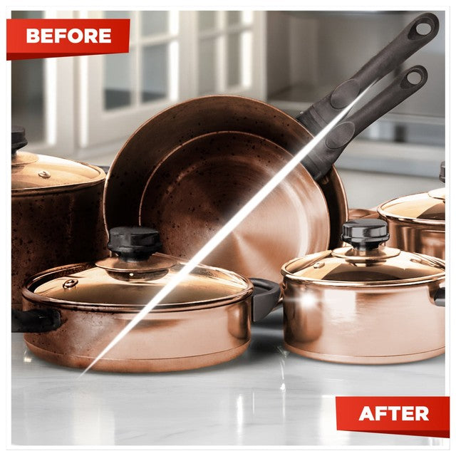 Brasso metal polish wadding for brass copper stainless steel, imported from UK