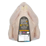M&S Oakham Gold Medium whole chicken 1.2kg, imported from the UK