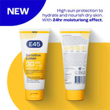 E45 sun cream lotion SPF 30 180ml - British product