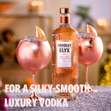 Absolut Elyx premium Swedish vodka bottle 70cl - British product