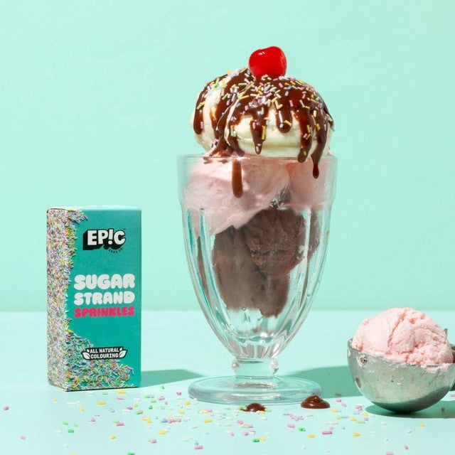 Epic sugar strands cake sprinkles (British brand)